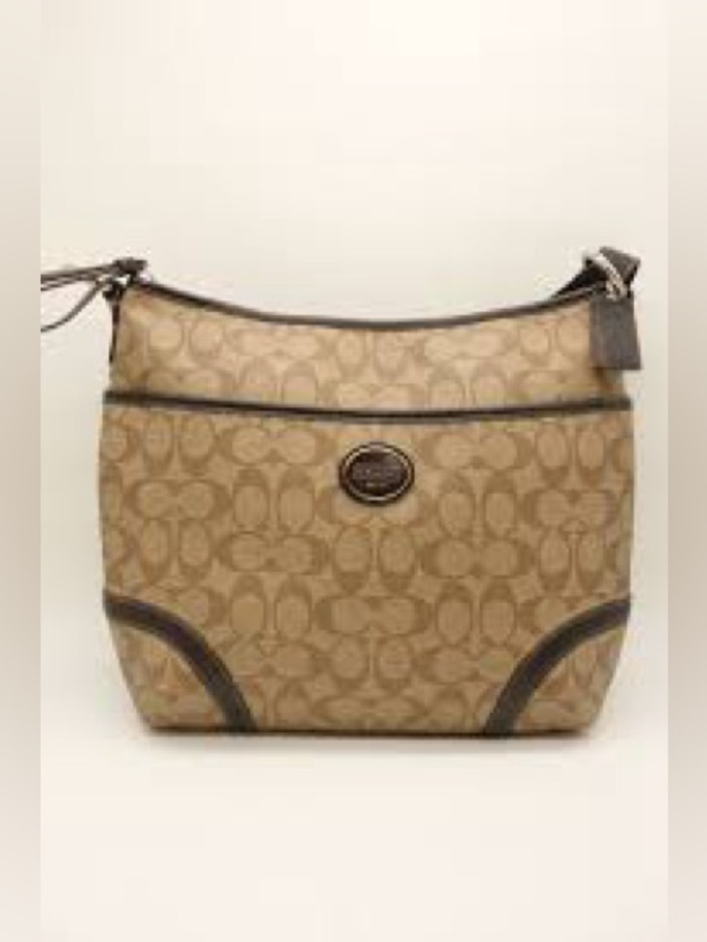 vintage Coach Peyton Signature Pocket Hobo / Shoulder Bag